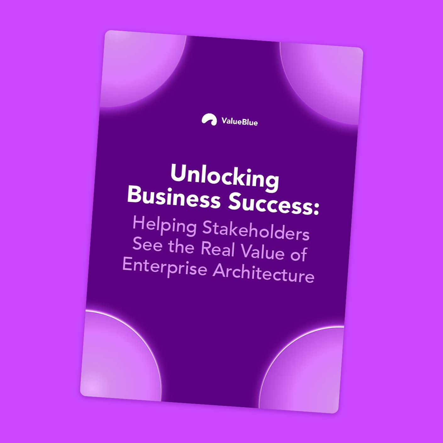 Ebook - Unlocking Business Success - Landing Page Image